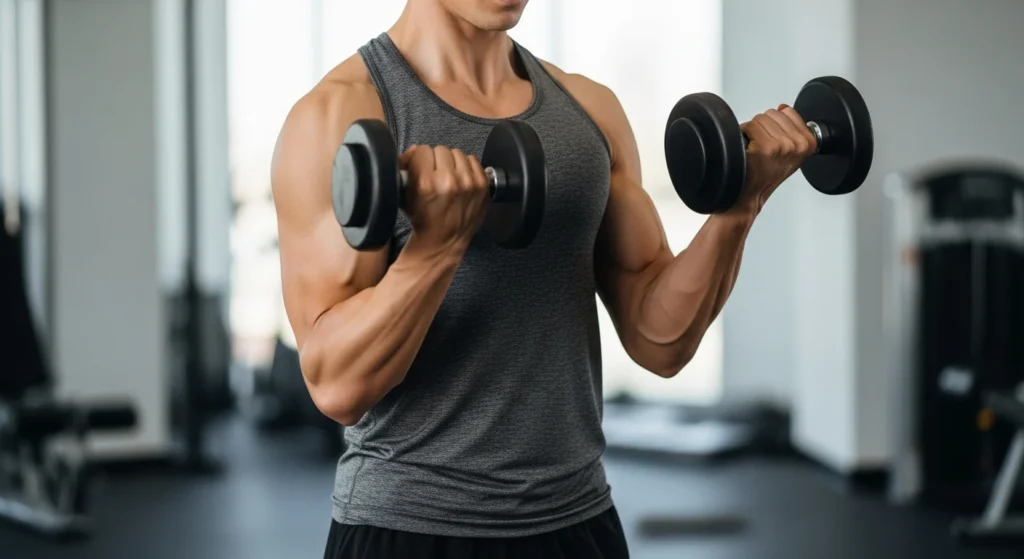 how to do dumbbell curls