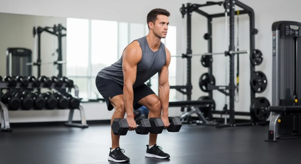 what is a dumbbell deadlift