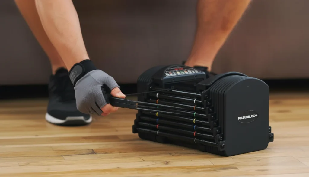 powerblock pro 50 adjustable dumbbells