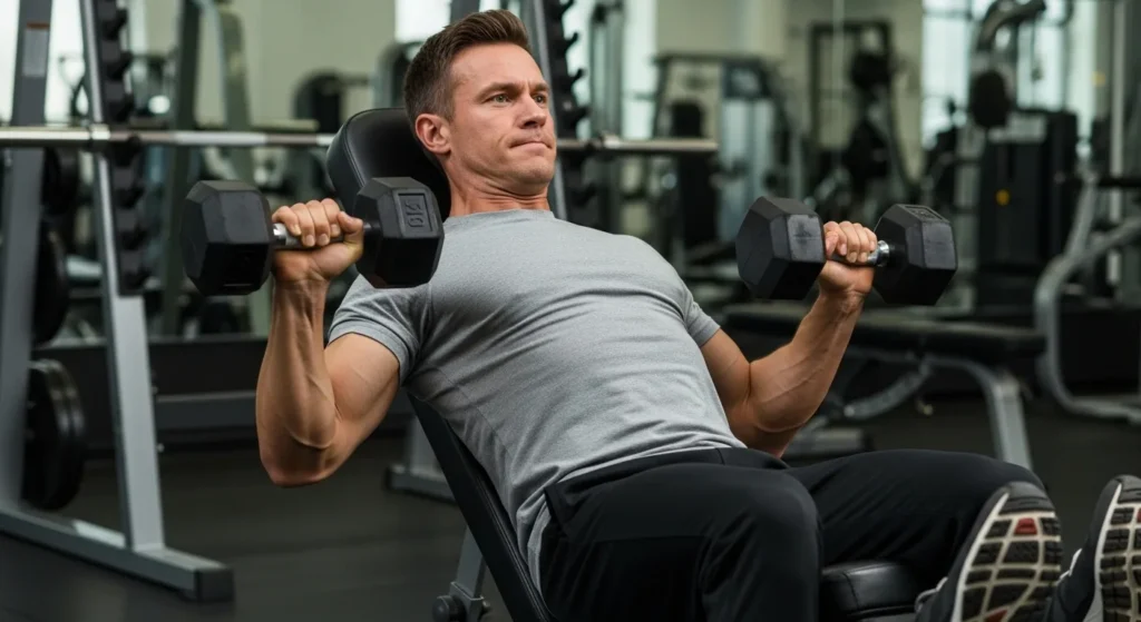 how to build chest with dumbbells
