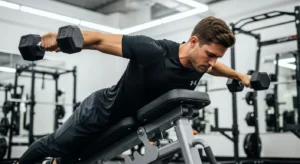 dumbbell incline reverse fly