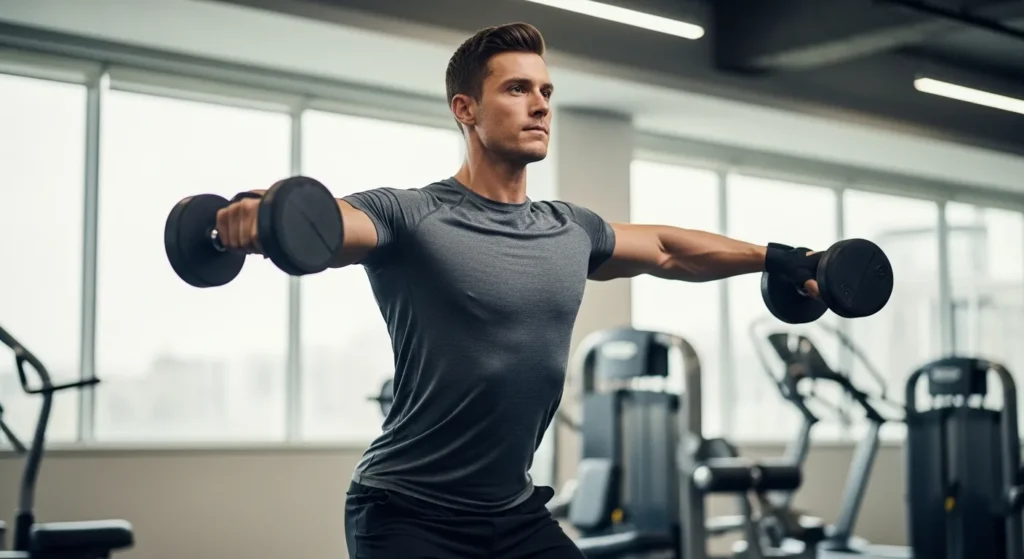 dumbbell lateral raises