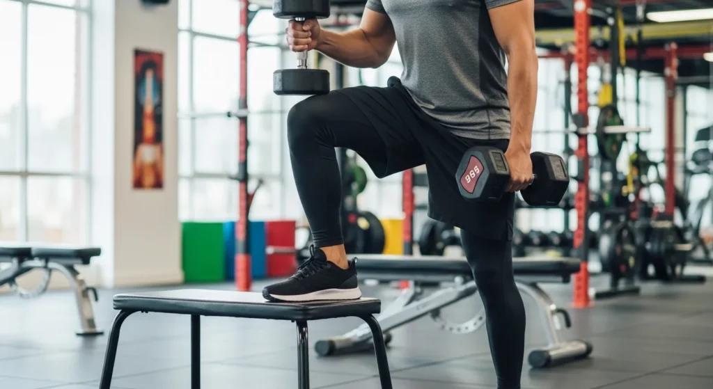 leg workouts with dumbbells