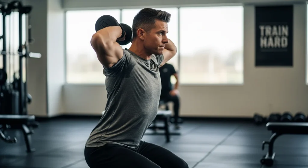 overhead tricep extension