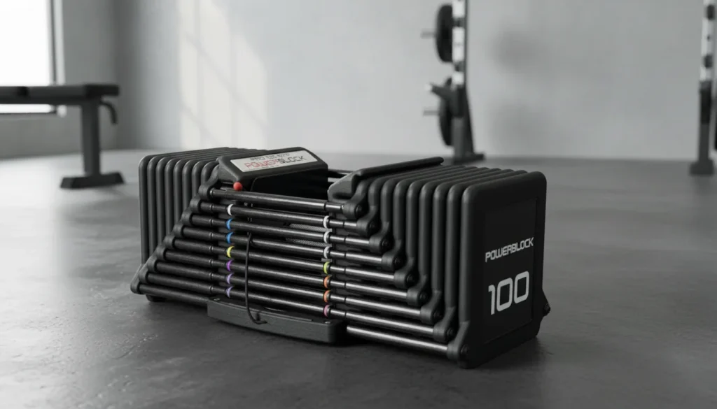 powerblock pro 100 adjustable dumbbells