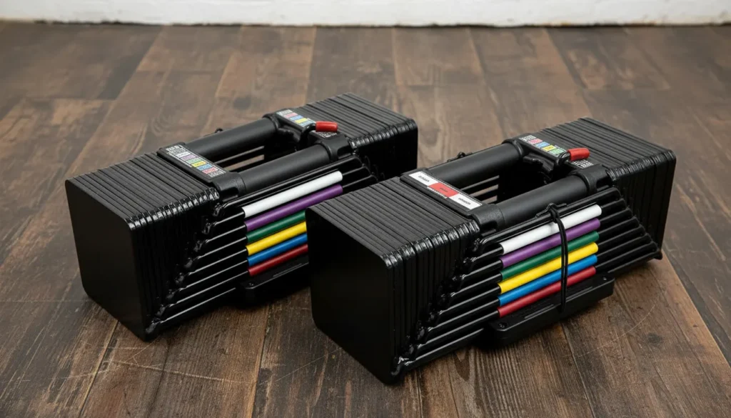 powerblock elite usa 90 pound adjustable dumbbells