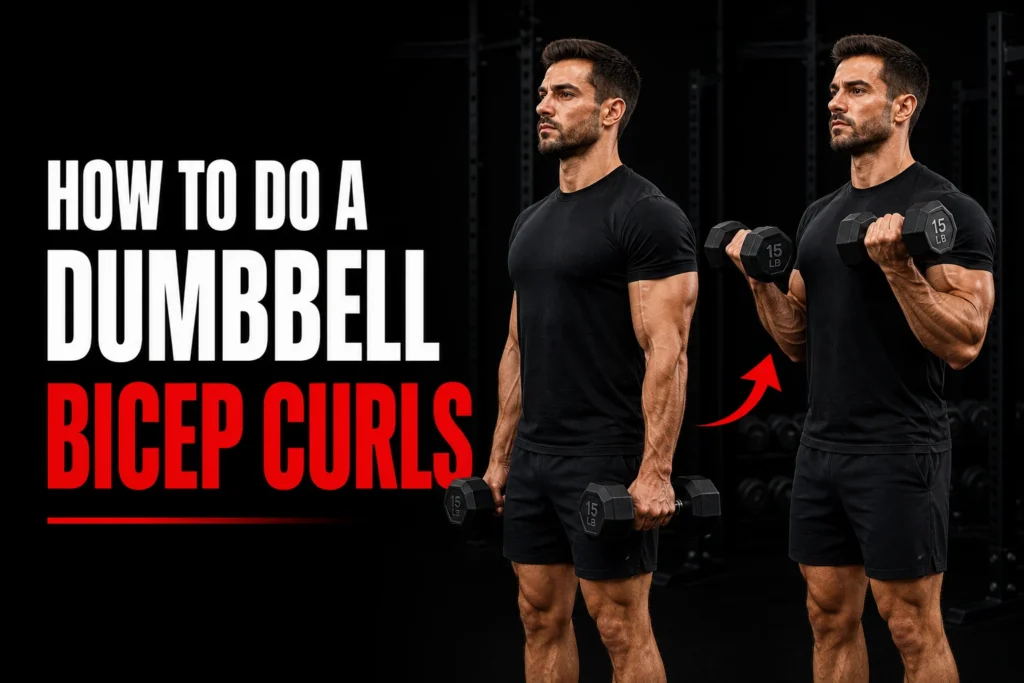 how to do dumbbell bicep curls