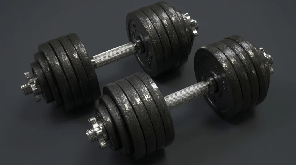 cap adjustable dumbbell weight set review