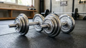 chrome adjustable dumbbells