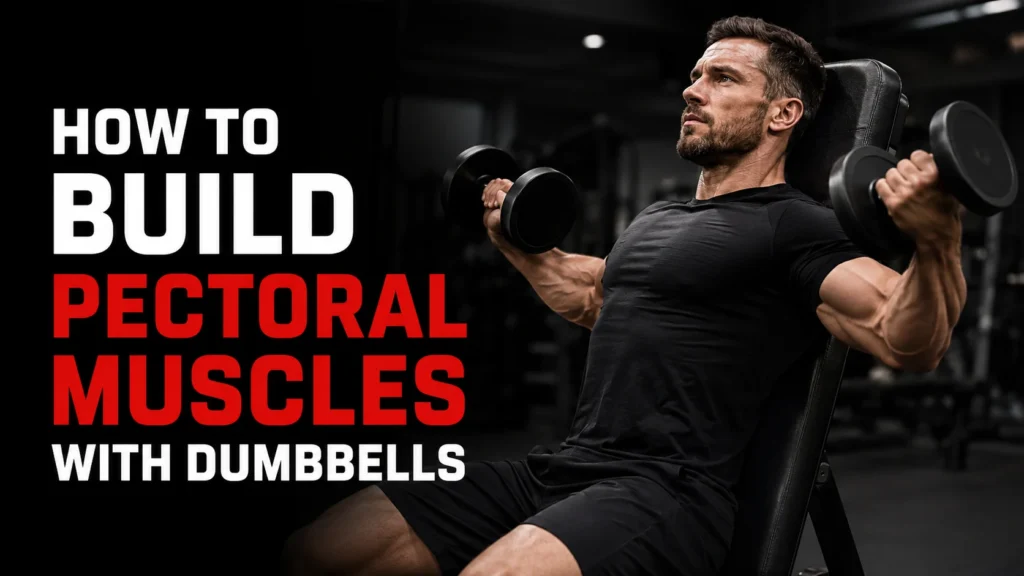 how to build pectoral muscles with dumbbells