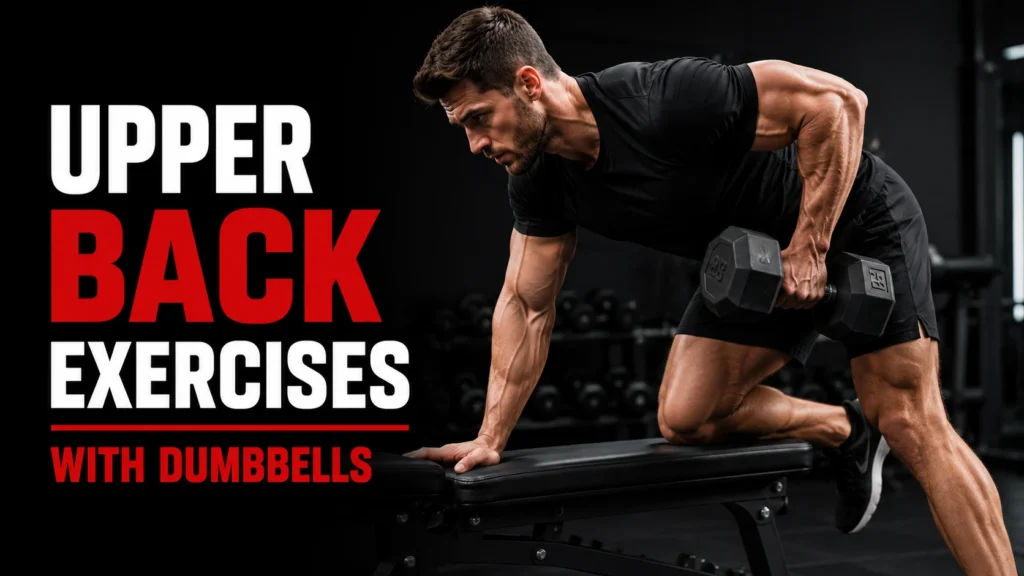  upper back exercises with dumbbells